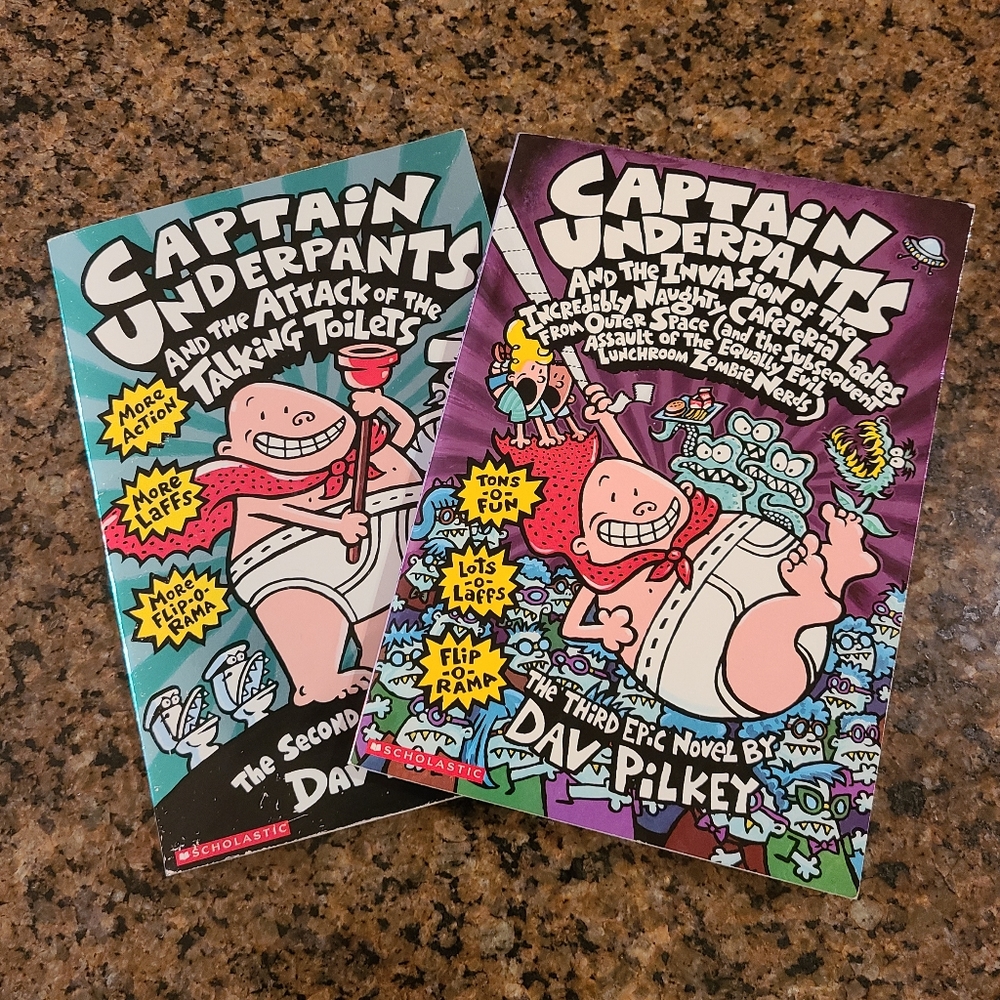 Captain Underpants Books